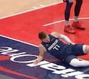La jugada en la que Doncic pudo romperse la pierna heló a todos: Westbrook pidió perdón