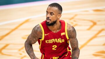 Lorenzo Brown, con la Selección en los Juegos Olímpicos de París.