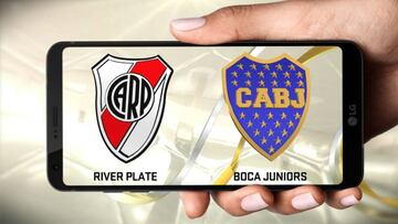 River - Boca, cómo ver en el móvil la final del Bernabéu en directo