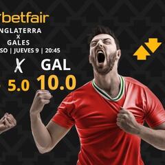 Inglaterra vs. Gales: horario, dónde ver, estadísticas y pronósticos