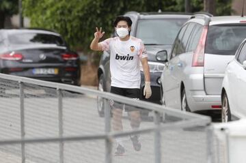 16/05/20  VALENCIA CF  CIUDAD DEPORTIVA  ENTRENAMIENTOS INDIVIDUALES  PROTOCOLO COVID 19  KANGIN LEE CORONAVIRUS