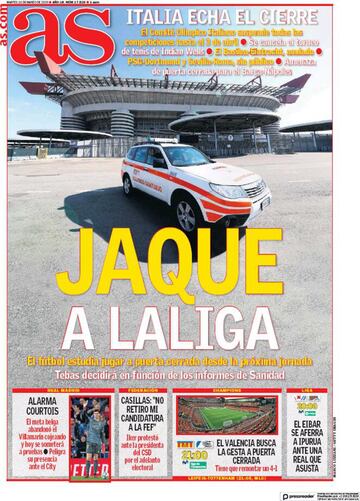 Las portadas de AS de marzo