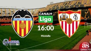 Valencia vs Sevilla en vivo