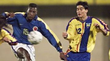 La indumentaria con que jugó Ecuador en la Copa del 1999.