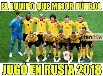 Los memes del triunfo de Bélgica ante Inglaterra