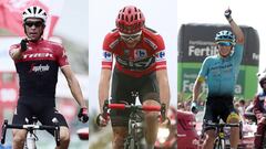 Alberto Contador, Chris Froome y Miguel &Aacute;ngel &#039;Superman&#039; L&oacute;pez, protagonistas de la Vuelta a Espa&ntilde;a 2017.
 