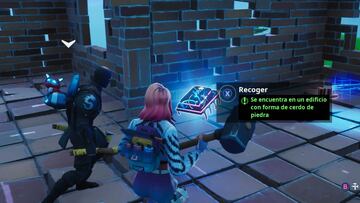 Fortnite Battle Royale: C&oacute;mo conseguir el Fortbyte #69 en un edificio con forma de cerdo de piedra