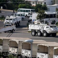 Israel alcanza a un vehículo de la ONU con un disparo