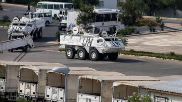 Israel alcanza a un vehículo de la ONU con un disparo