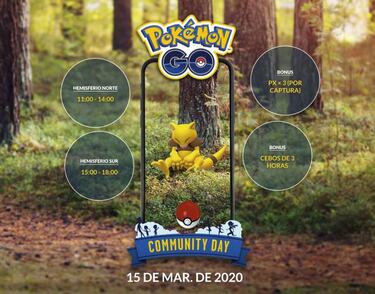 Pokémon GO: Abra, protagonista del Día de la Comunidad de marzo (2020)