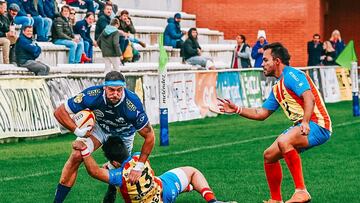 El VRAC Quesos Entrepinares y Les Abelles en el partido de hoy.