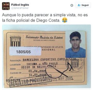 Los memes del mordisco de Diego Costa