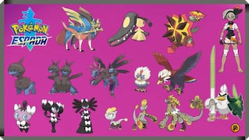 Pok&eacute;mon Espada &mdash; Exclusivos