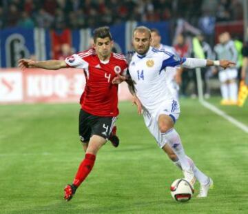 Albania 2 - Armenia 1
Elseid Hysaj y Yura Movsisyan
