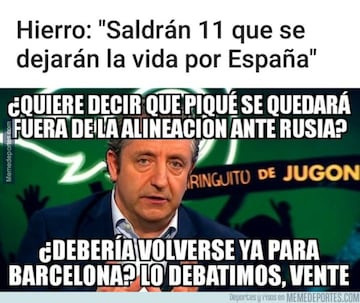 Los mejores memes del España-Rusia