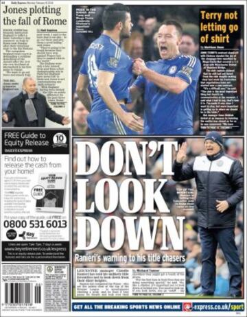 Portadas de la prensa mundial