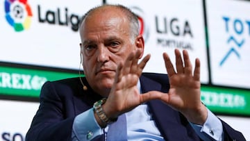 Javier Tebas, presidente de LaLiga.