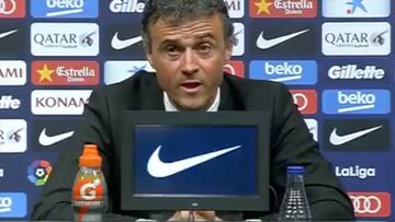 La frase con que Luis Enrique confirmó su partida del Barça