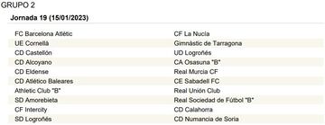 La Primera RFEF, jornada a jornada