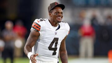 Deshaun Watson recibió sanción de 11 partidos en la temporada de la NFL. Por ello, en AS USA te presentamos la fortuna que tiene el quarterback de Browns.