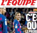 L'Equipe: "Griezmann, ¿cuál es el problema?"