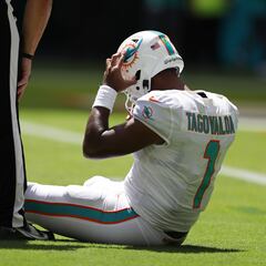 Reporte: NFLPA investigará a Dolphins por conmoción de Tua Tagovailoa