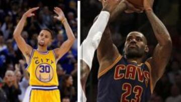 Los mejores son los mejores de la semana: Curry y LeBron