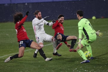 Aridane Hernández, Sergio Ramos, Nacho Vidal y Sergio Herrera.