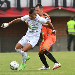 Once Caldas salva un punto con 9 hombres ante Envigado
