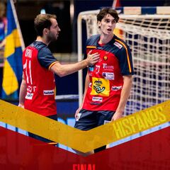 Notable presentación de los Hispanos ante Suecia