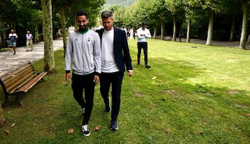 Rubén Alves y Mikel Martija conversaron hacia una renovación a lo largo de la temporada.