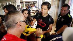 Matías Fernández llegó a Chile y da una señal en la negociación