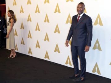 La actriz británica Naomie Harris y el actor estadounidense Mahershala Ali 