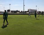 ¡Quiere otro gol! La anotación de tres dedos que se mandó Acevedo en el entrenamiento