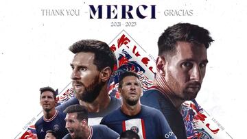 Oficial: el PSG dice adiós a Messi