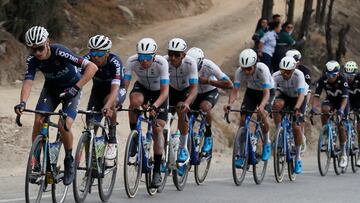 Clasificación general de la primera etapa del Tour Colombia.