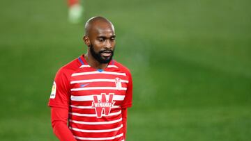 Dimitri Foulquier of Granada looks on during the spanish league, La Liga Santander, football match played between Real Madrid and Granada CF at Ciudad Deportiva Real Madrid on december 23, 2020, in Valdebebas, Madrid, Spain
AFP7
23/12/2020 ONLY FOR USE