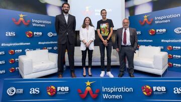 24/07/2018 Alba Torrens y Jorge Garbajosa, en el Inspiration Women.
La jugadora española Alba Torrens ha admitido este martes que "sería un error" pensar en qué resultado querría obtener junto a sus compañer