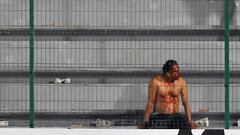 La violencia se hizo presente en las gradas del Pirata Fuente