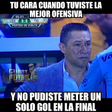 Los memes se aburren con la final de León y Tigres