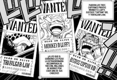 ‘One Piece’ tiene nuevos carteles de recompensa y el Zoro vs Sanji se caldea
