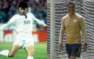 El técnico español de los Pumas gusta de ejercitarse, prueba de ello es el aspecto que muestra a diario en la cantera del Club Universidad. Luce como en sus mejores tiempos con el Real Madrid.
