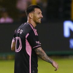 How many goals did Messi score in his first season with Inter Miami?