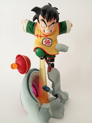 Raditz y Gohan en dos vigorosas figuras que establecen las bases de ‘Dragon Ball Z’ y los Saiyans