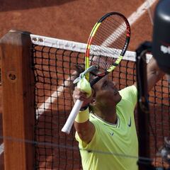 Nadal, contra las cámaras de TV: "Casi me abren la cabeza..."