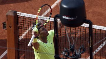 Nadal, contra las cámaras de TV: "Casi me abren la cabeza..."