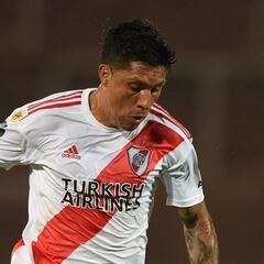 Enzo Pérez se entrenó con normalidad y respira Gallardo