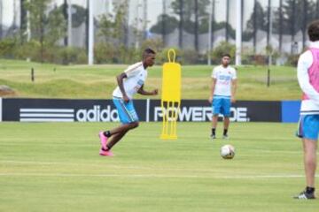 La Selección ya trabaja en Bogotá, primer día del microciclo