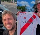 Messi cumple el sueño de un aficionado de River Plate y firma su camiseta