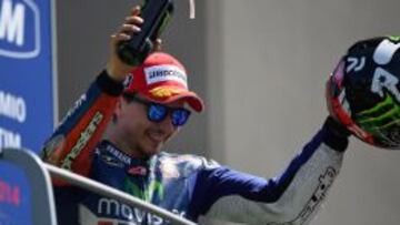 Jorge Lorenzo, motivado para el GP de Cataluña.